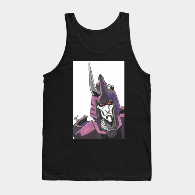 "Not a Decepticon" - Cyclonus Tank Top by Art-95